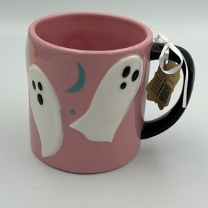 Halloween Pink‎ Ghost Mug NWT